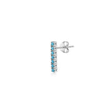 Natalie, Sterling Silver Earring (Sold INDIVIDUALLY)