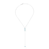 Glint Y, Sterling Silver Necklace