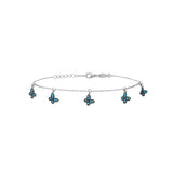 Butterflies, Sterling Silver Bracelet