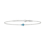 Cross, Sterling Silver Bracelet
