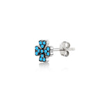 Good Luck Kiss, Sterling Silver Earring (Sold INDIVIDUALLY)