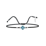 Good Luck Kiss, Sterling Silver Bracelet (String)