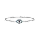 Nazar, Sterling Silver Bracelet