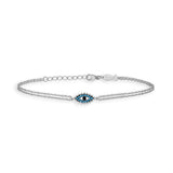 Nazar, Sterling Silver Bracelet
