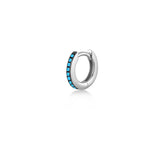 Huggie Hoop, Sterling Silver Earring (Sold INDIVIDUALLY)