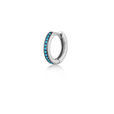 Huggie Hoop, Sterling Silver Earring (Sold INDIVIDUALLY)
