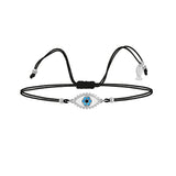Eye, Sterling Silver Bracelet (String)